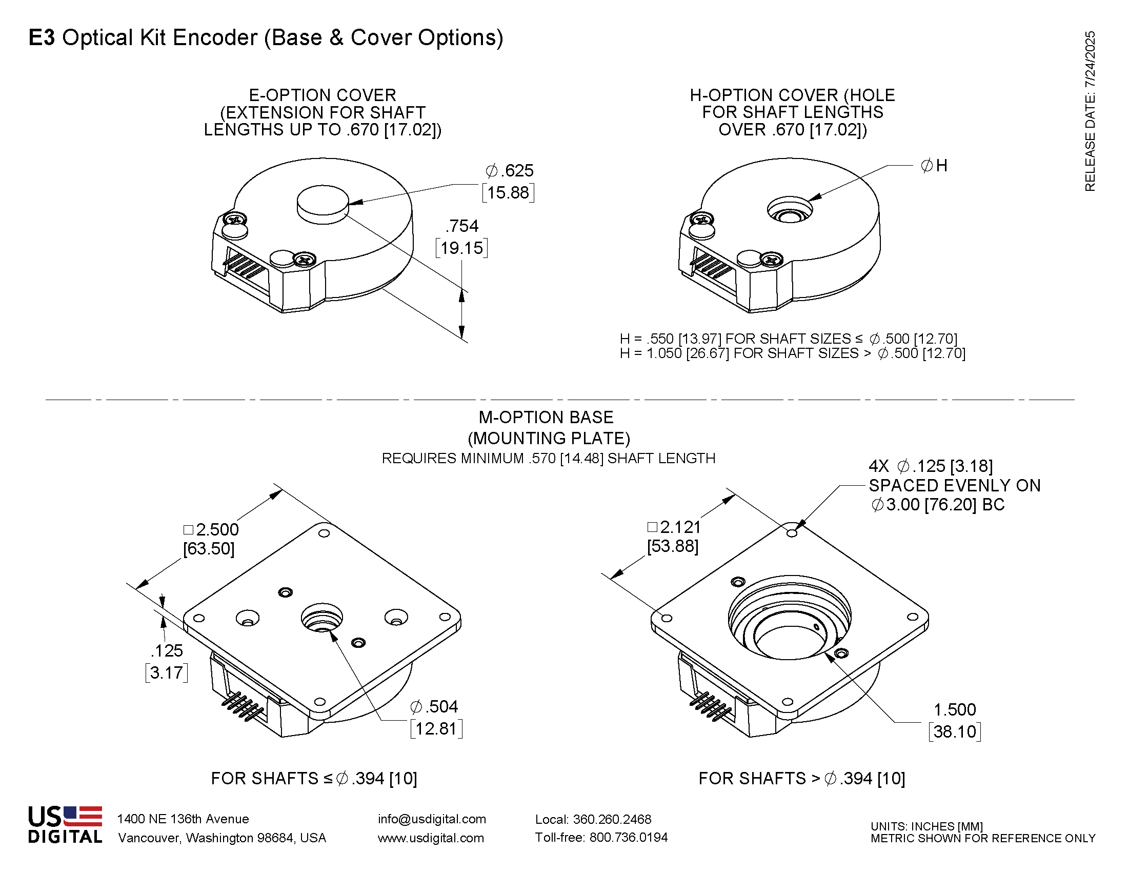 E3 Base And Cover Options Mech Drawing Mechanical Drawing